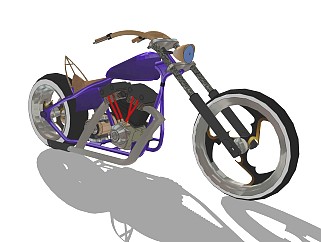 超精细摩托车模型 (5)
